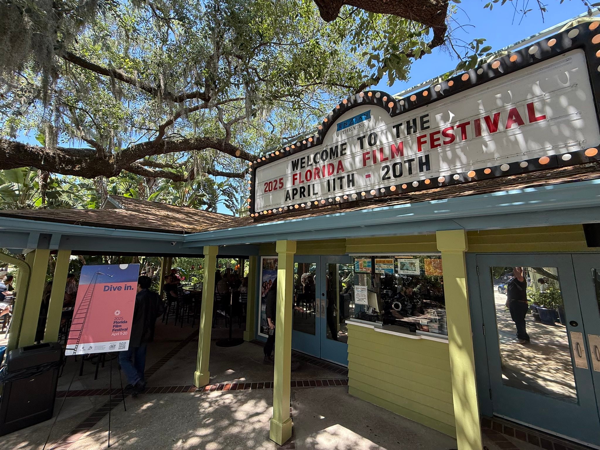 Moe Train at the Florida Film Festival for No One Died