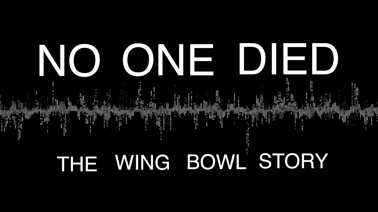 No One Died: The Wing Bowl Story red band trailer card